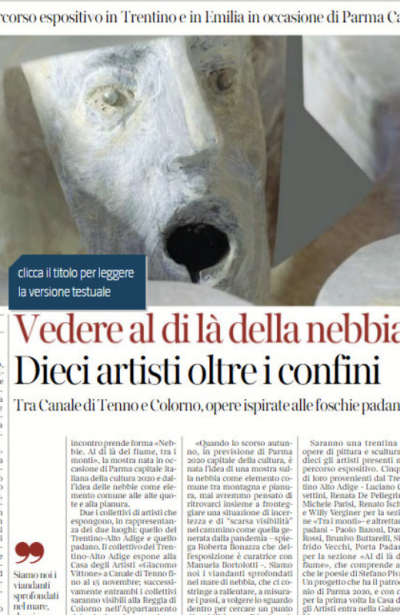15 settembre 2020, &quot;Corriere del Trentino&quot;